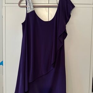 Sophia Christina Gorgeous deep Purple Dress